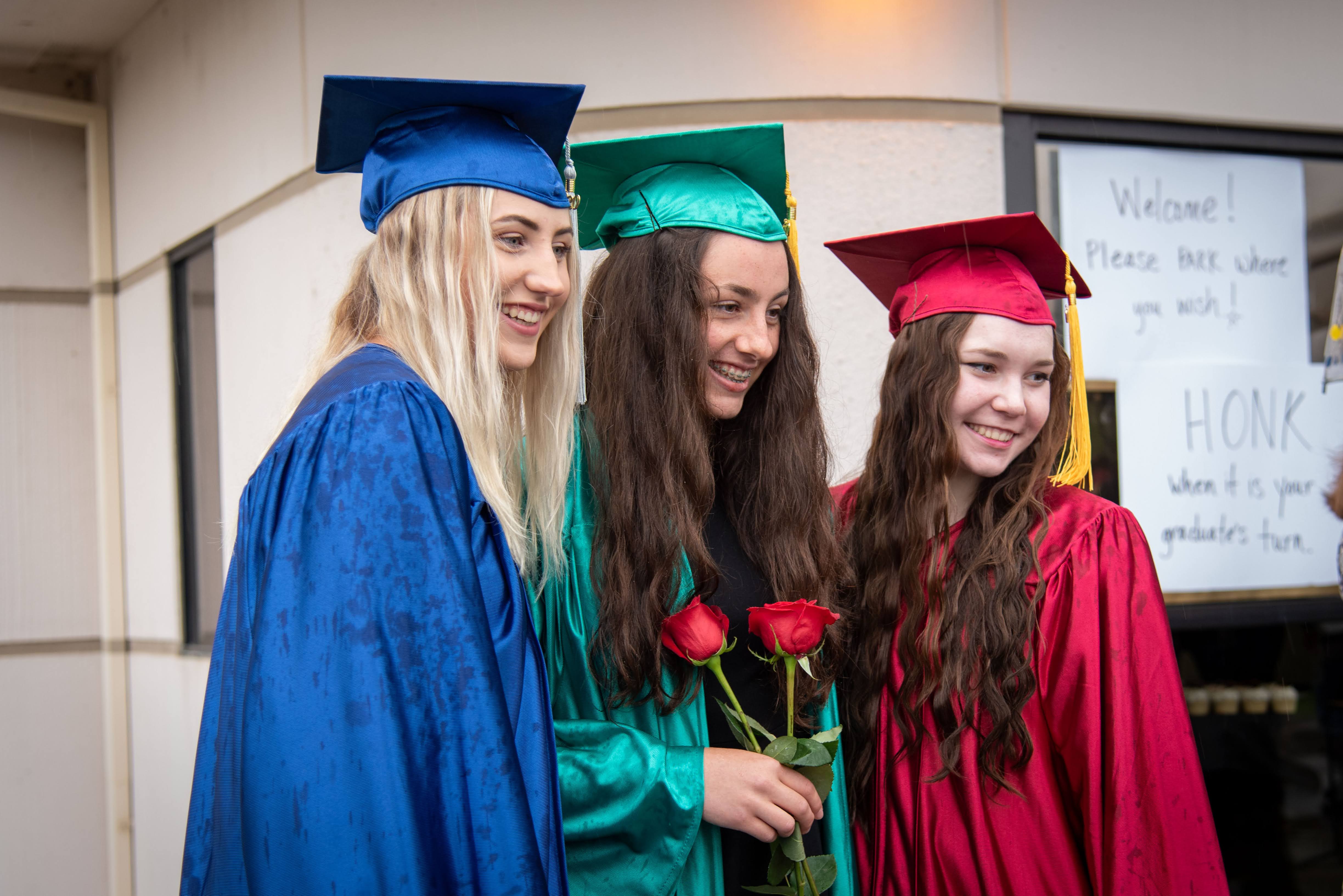 Students graduating